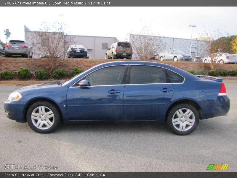 Sport Red Metallic / Neutral Beige 2006 Chevrolet Impala LT