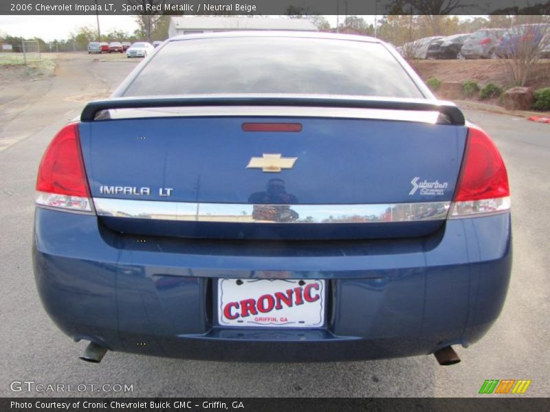 Sport Red Metallic / Neutral Beige 2006 Chevrolet Impala LT