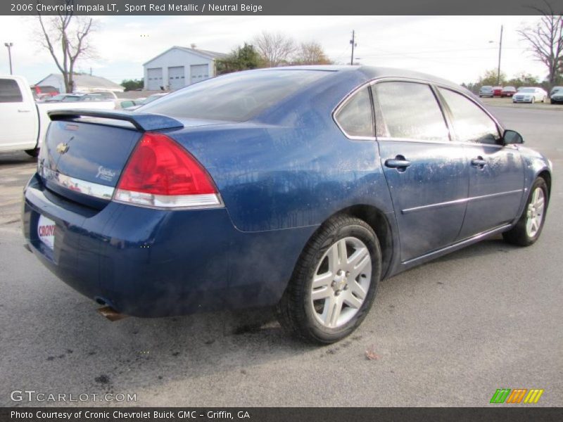 Sport Red Metallic / Neutral Beige 2006 Chevrolet Impala LT
