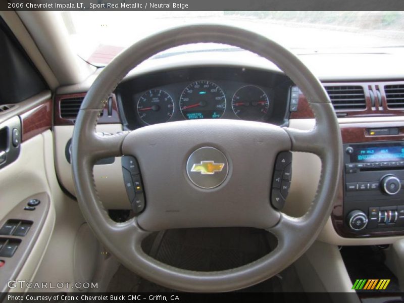 Sport Red Metallic / Neutral Beige 2006 Chevrolet Impala LT