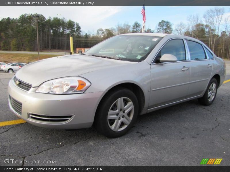 Silverstone Metallic / Gray 2007 Chevrolet Impala LS