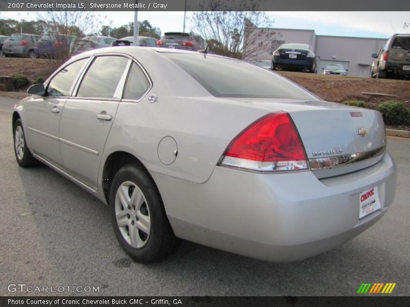 Silverstone Metallic / Gray 2007 Chevrolet Impala LS