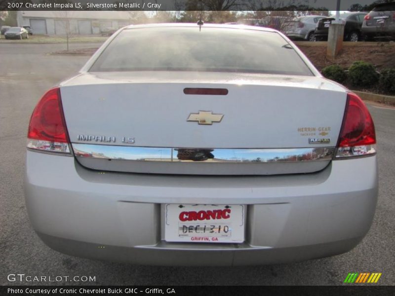 Silverstone Metallic / Gray 2007 Chevrolet Impala LS