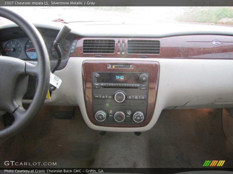 Silverstone Metallic / Gray 2007 Chevrolet Impala LS