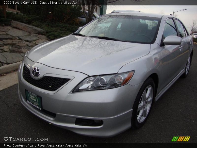 Classic Silver Metallic / Ash 2009 Toyota Camry SE