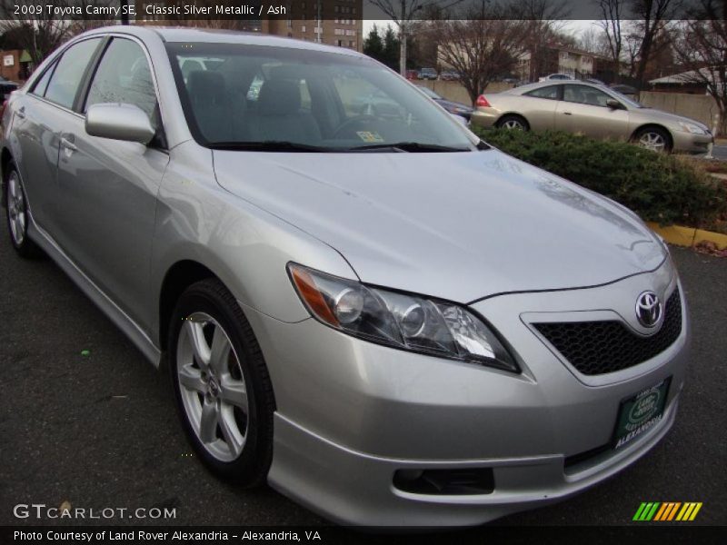 Classic Silver Metallic / Ash 2009 Toyota Camry SE