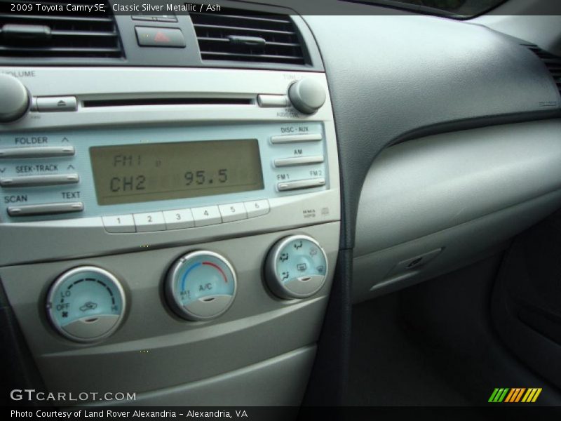 Classic Silver Metallic / Ash 2009 Toyota Camry SE