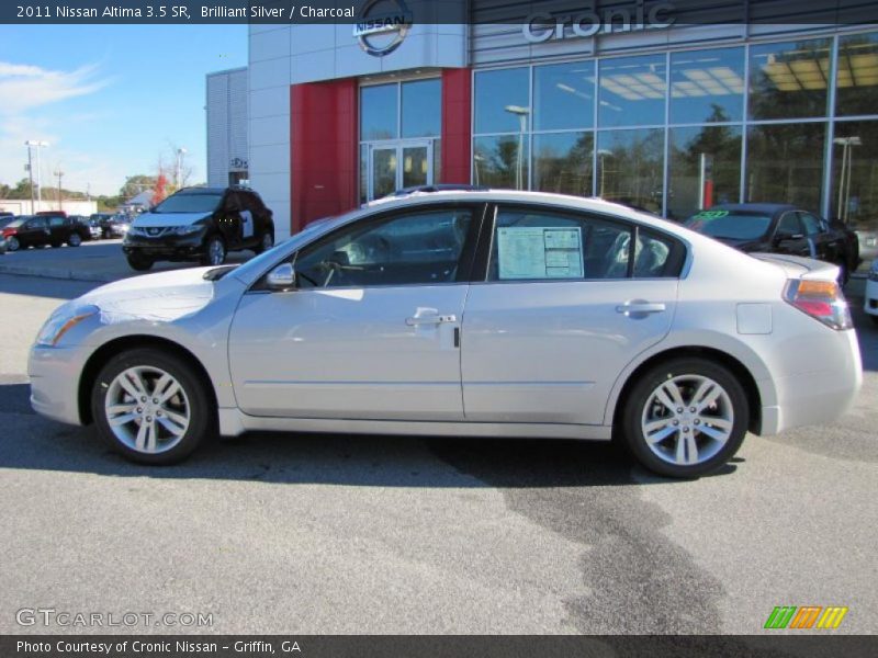 Brilliant Silver / Charcoal 2011 Nissan Altima 3.5 SR