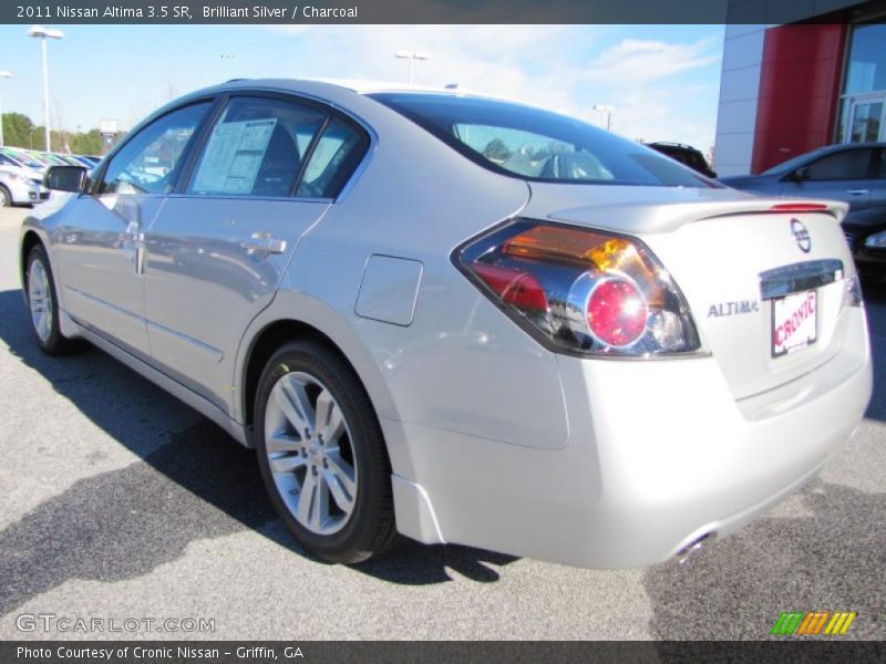 Brilliant Silver / Charcoal 2011 Nissan Altima 3.5 SR