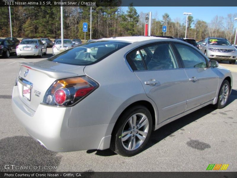 Brilliant Silver / Charcoal 2011 Nissan Altima 3.5 SR
