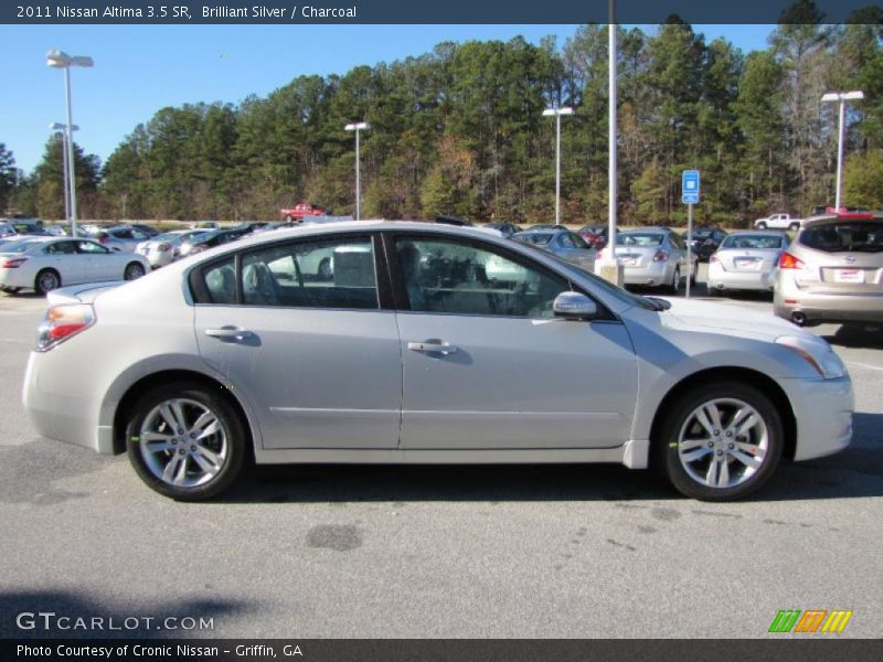 Brilliant Silver / Charcoal 2011 Nissan Altima 3.5 SR