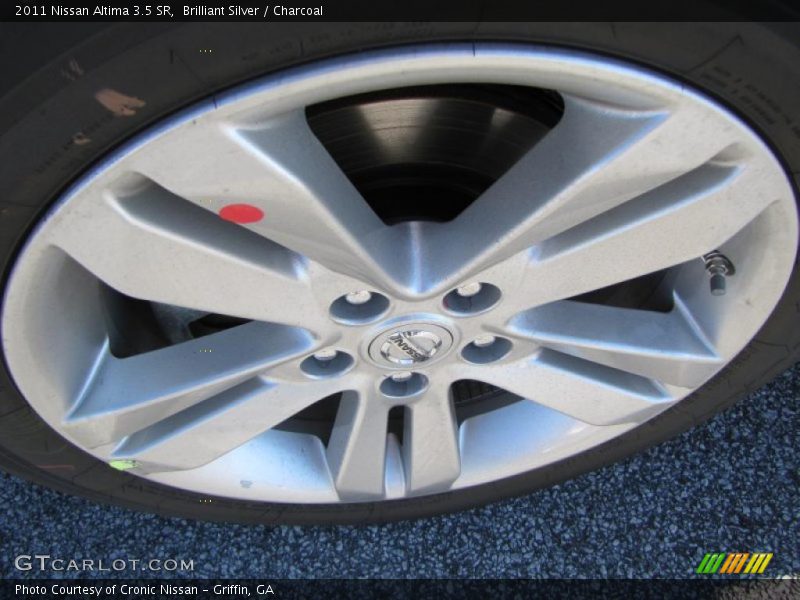 Brilliant Silver / Charcoal 2011 Nissan Altima 3.5 SR