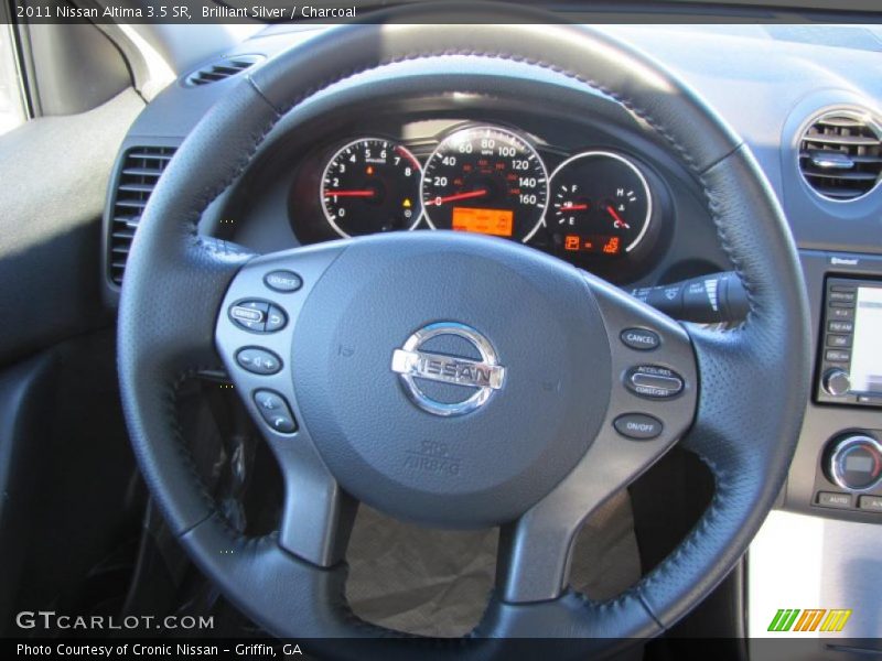 Brilliant Silver / Charcoal 2011 Nissan Altima 3.5 SR