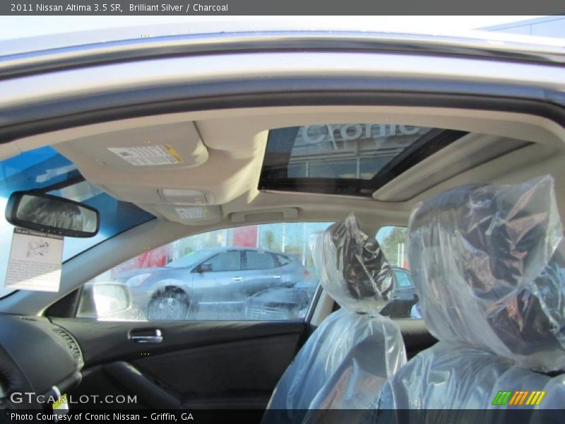 Brilliant Silver / Charcoal 2011 Nissan Altima 3.5 SR