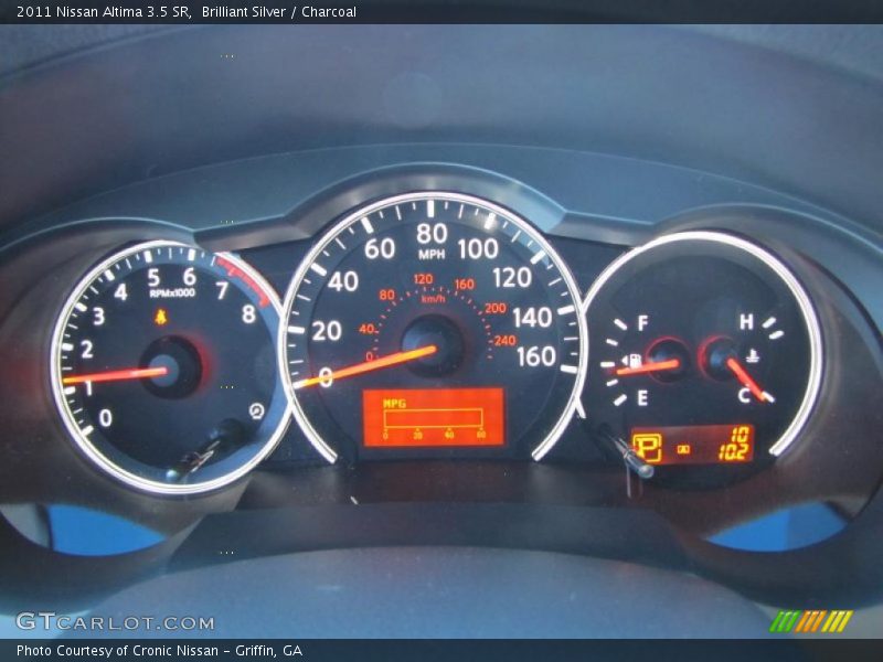  2011 Altima 3.5 SR 3.5 SR Gauges