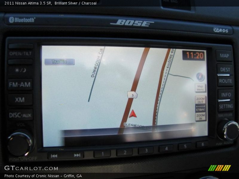 Navigation of 2011 Altima 3.5 SR