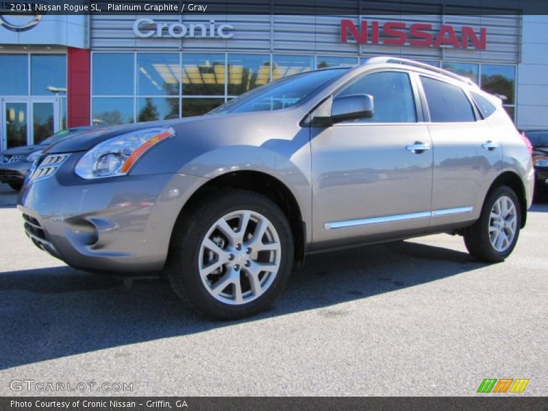Platinum Graphite / Gray 2011 Nissan Rogue SL