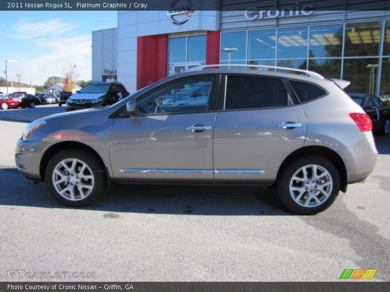 Platinum Graphite / Gray 2011 Nissan Rogue SL