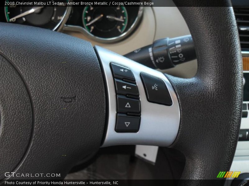 Amber Bronze Metallic / Cocoa/Cashmere Beige 2008 Chevrolet Malibu LT Sedan