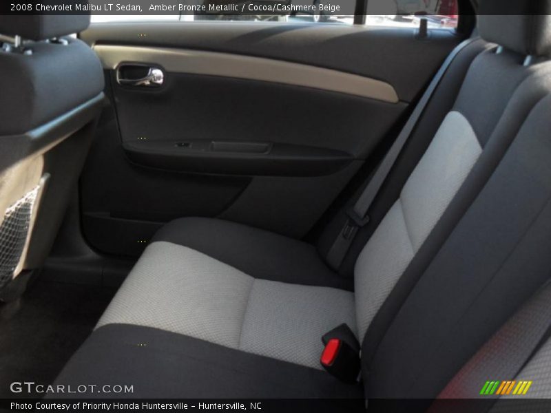 Amber Bronze Metallic / Cocoa/Cashmere Beige 2008 Chevrolet Malibu LT Sedan