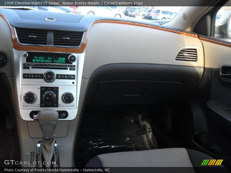 Amber Bronze Metallic / Cocoa/Cashmere Beige 2008 Chevrolet Malibu LT Sedan