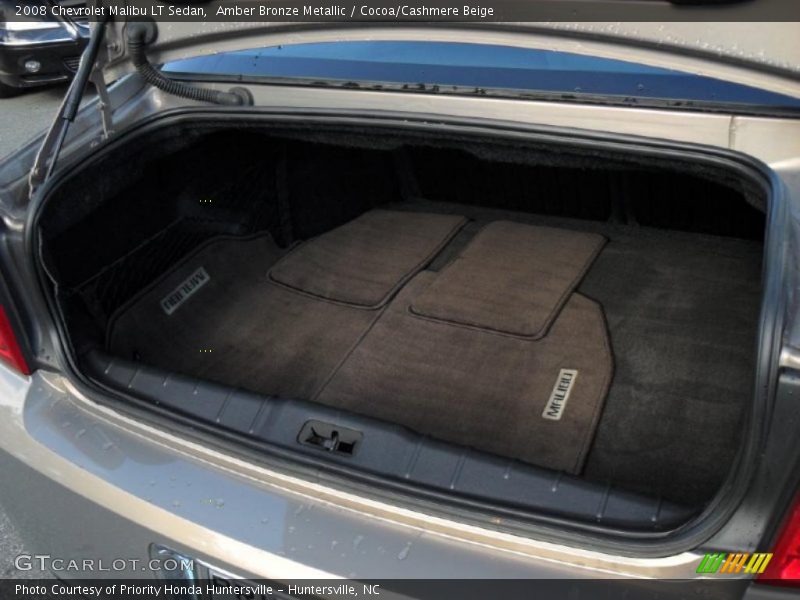 Amber Bronze Metallic / Cocoa/Cashmere Beige 2008 Chevrolet Malibu LT Sedan