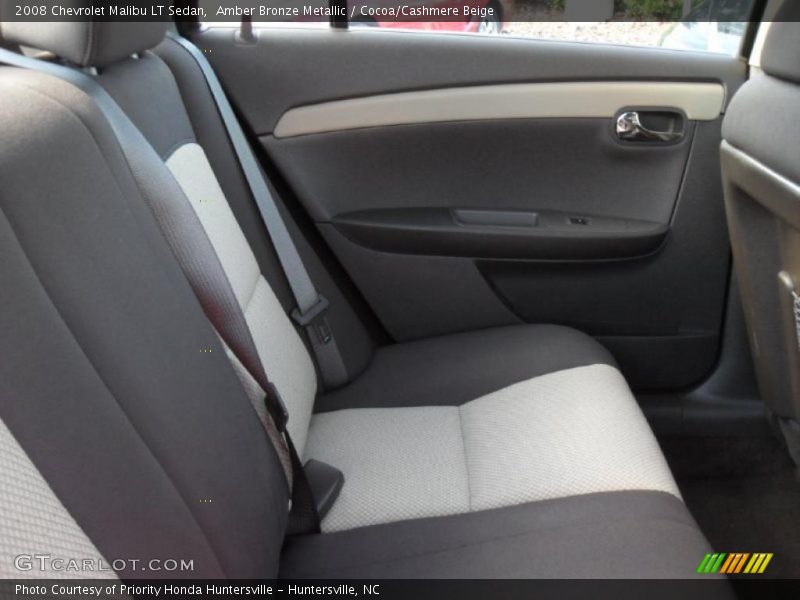Amber Bronze Metallic / Cocoa/Cashmere Beige 2008 Chevrolet Malibu LT Sedan