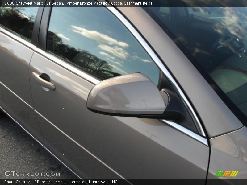 Amber Bronze Metallic / Cocoa/Cashmere Beige 2008 Chevrolet Malibu LT Sedan