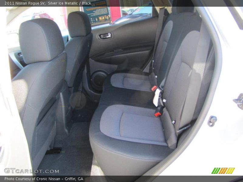 Silver Ice Metallic / Black 2011 Nissan Rogue SV