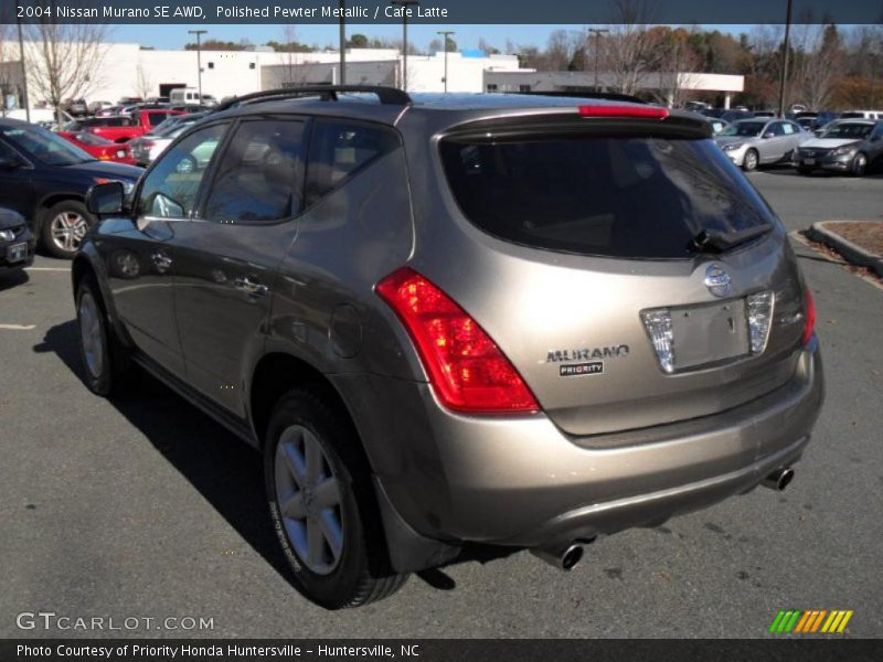 Polished Pewter Metallic / Cafe Latte 2004 Nissan Murano SE AWD