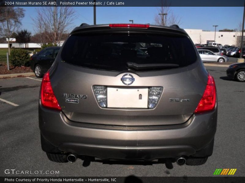 Polished Pewter Metallic / Cafe Latte 2004 Nissan Murano SE AWD
