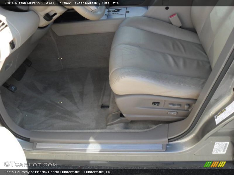 Polished Pewter Metallic / Cafe Latte 2004 Nissan Murano SE AWD