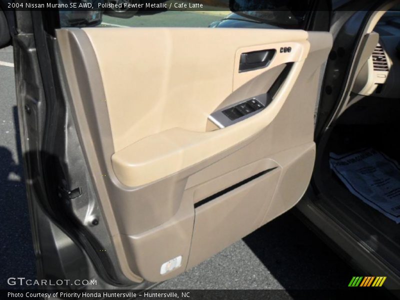 Polished Pewter Metallic / Cafe Latte 2004 Nissan Murano SE AWD