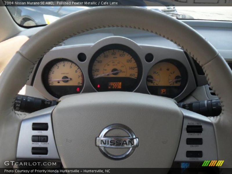 Polished Pewter Metallic / Cafe Latte 2004 Nissan Murano SE AWD