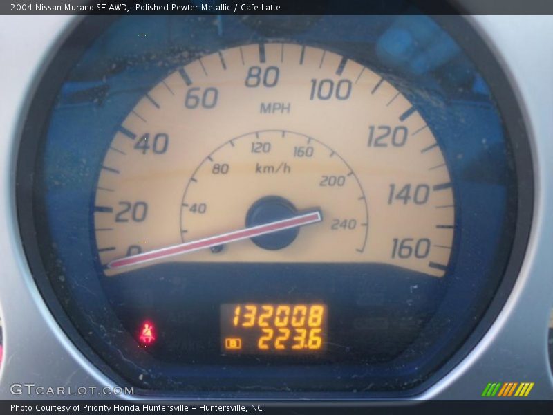 Polished Pewter Metallic / Cafe Latte 2004 Nissan Murano SE AWD