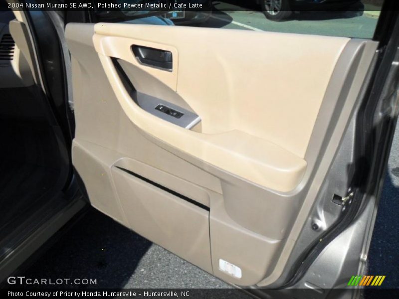 Polished Pewter Metallic / Cafe Latte 2004 Nissan Murano SE AWD