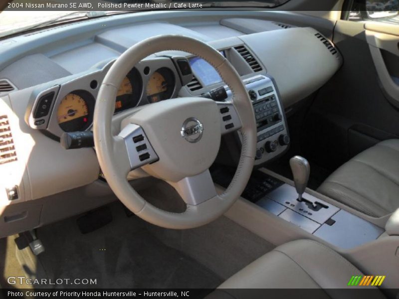 Polished Pewter Metallic / Cafe Latte 2004 Nissan Murano SE AWD