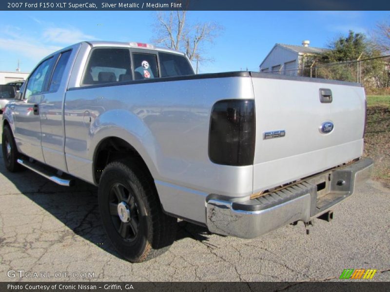 Silver Metallic / Medium Flint 2007 Ford F150 XLT SuperCab