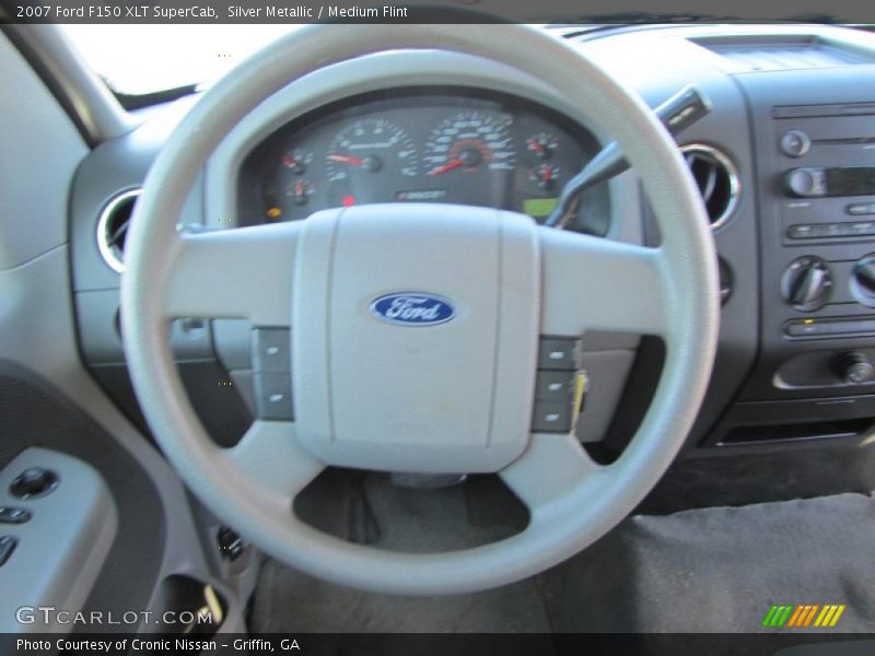 Silver Metallic / Medium Flint 2007 Ford F150 XLT SuperCab