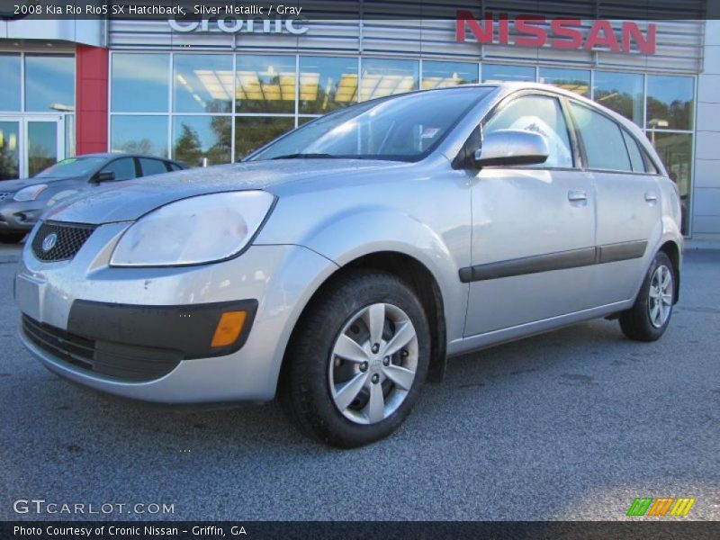 Silver Metallic / Gray 2008 Kia Rio Rio5 SX Hatchback