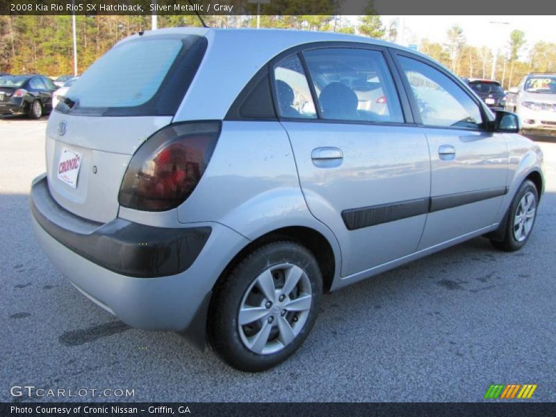 Silver Metallic / Gray 2008 Kia Rio Rio5 SX Hatchback