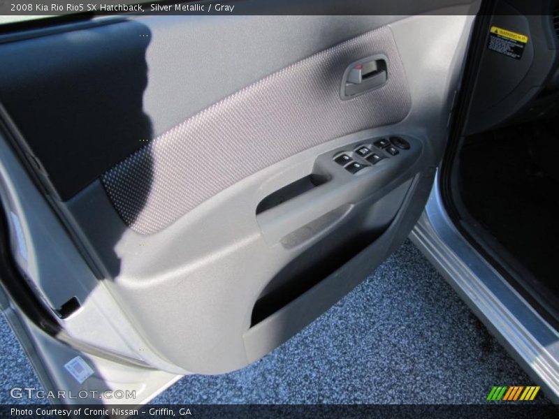Silver Metallic / Gray 2008 Kia Rio Rio5 SX Hatchback