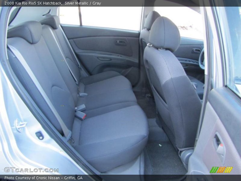 Silver Metallic / Gray 2008 Kia Rio Rio5 SX Hatchback