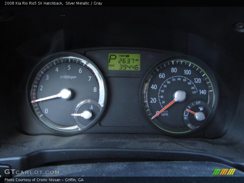  2008 Rio Rio5 SX Hatchback Rio5 SX Hatchback Gauges