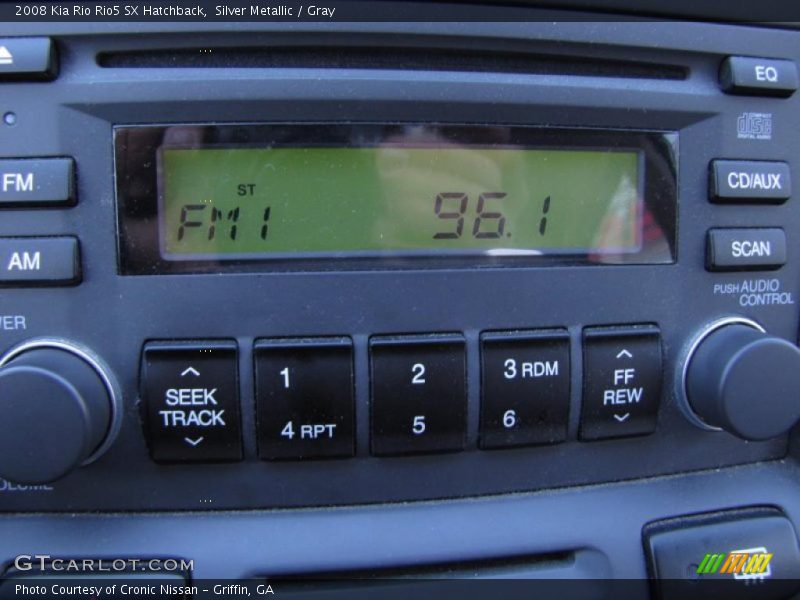 Controls of 2008 Rio Rio5 SX Hatchback
