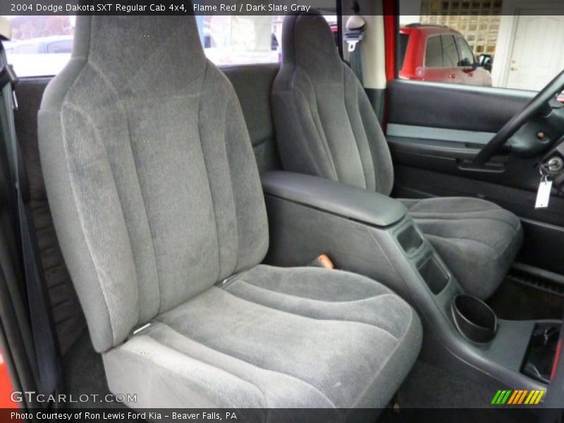 Flame Red / Dark Slate Gray 2004 Dodge Dakota SXT Regular Cab 4x4