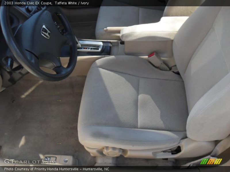 Taffeta White / Ivory 2003 Honda Civic EX Coupe