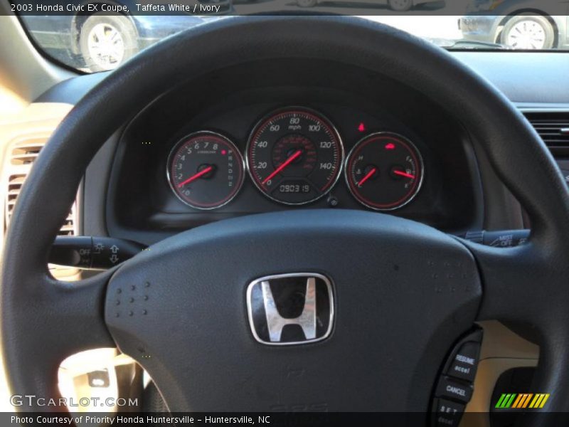 Taffeta White / Ivory 2003 Honda Civic EX Coupe