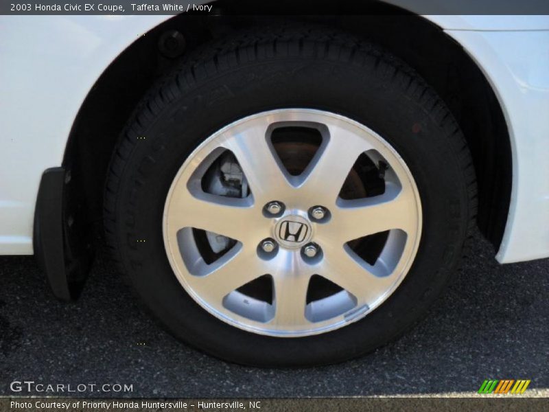 Taffeta White / Ivory 2003 Honda Civic EX Coupe