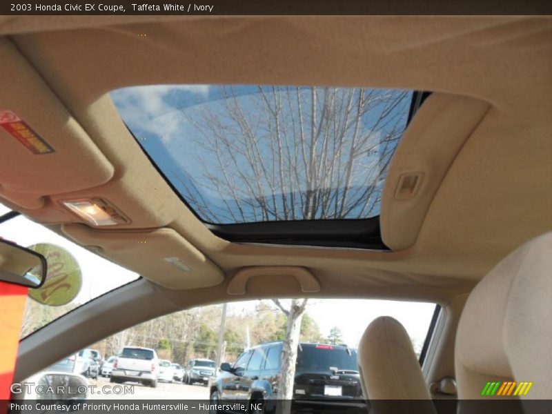 Taffeta White / Ivory 2003 Honda Civic EX Coupe